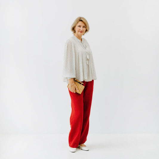 Lava Falls Linen Willow Trousers