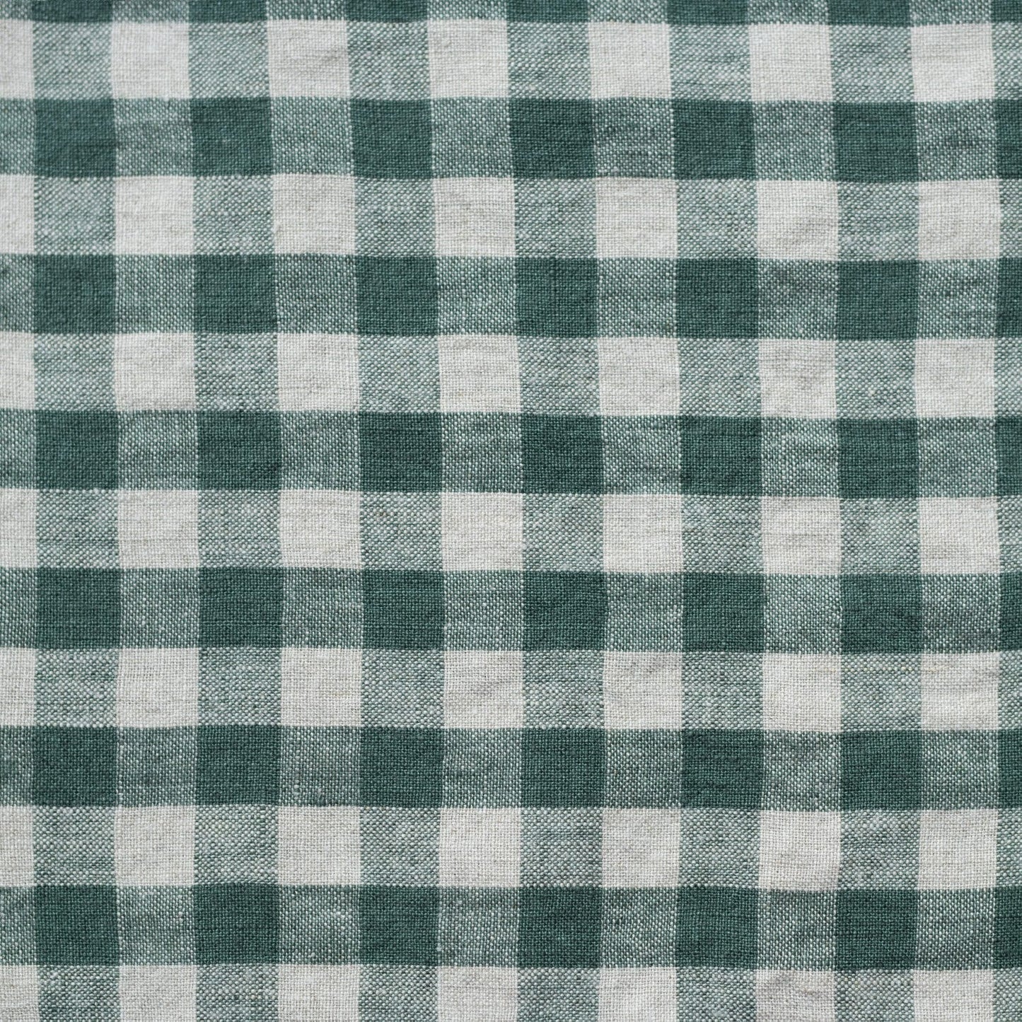 lino Tales Forest Green Gingham lino Garcon prijuostė — naturalusdrabuziai.lt