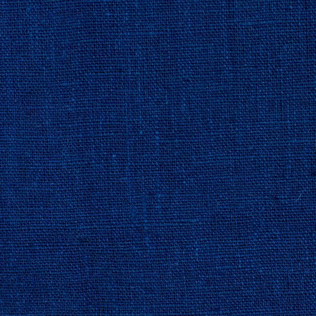Unwashed Navy lino Fabric 215 g/sq.m — naturalusdrabuziai.lt