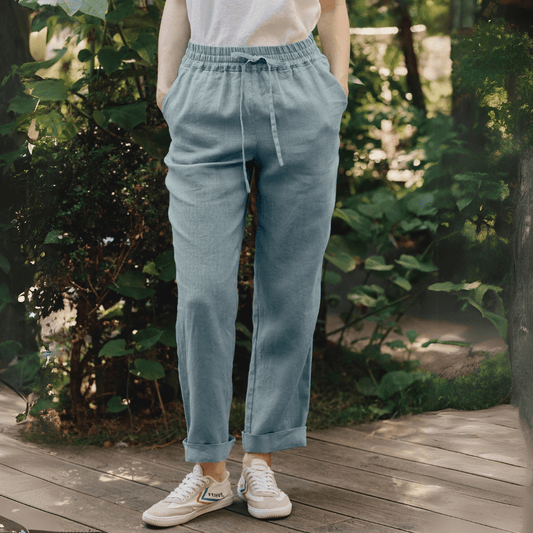 Allure lino Octave kelnės — naturalusdrabuziai.lt