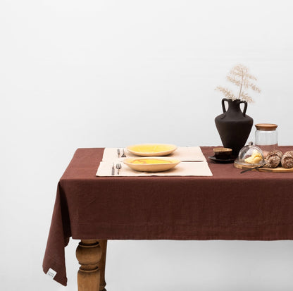 Chocolate lino staltiesė — naturalusdrabuziai.lt