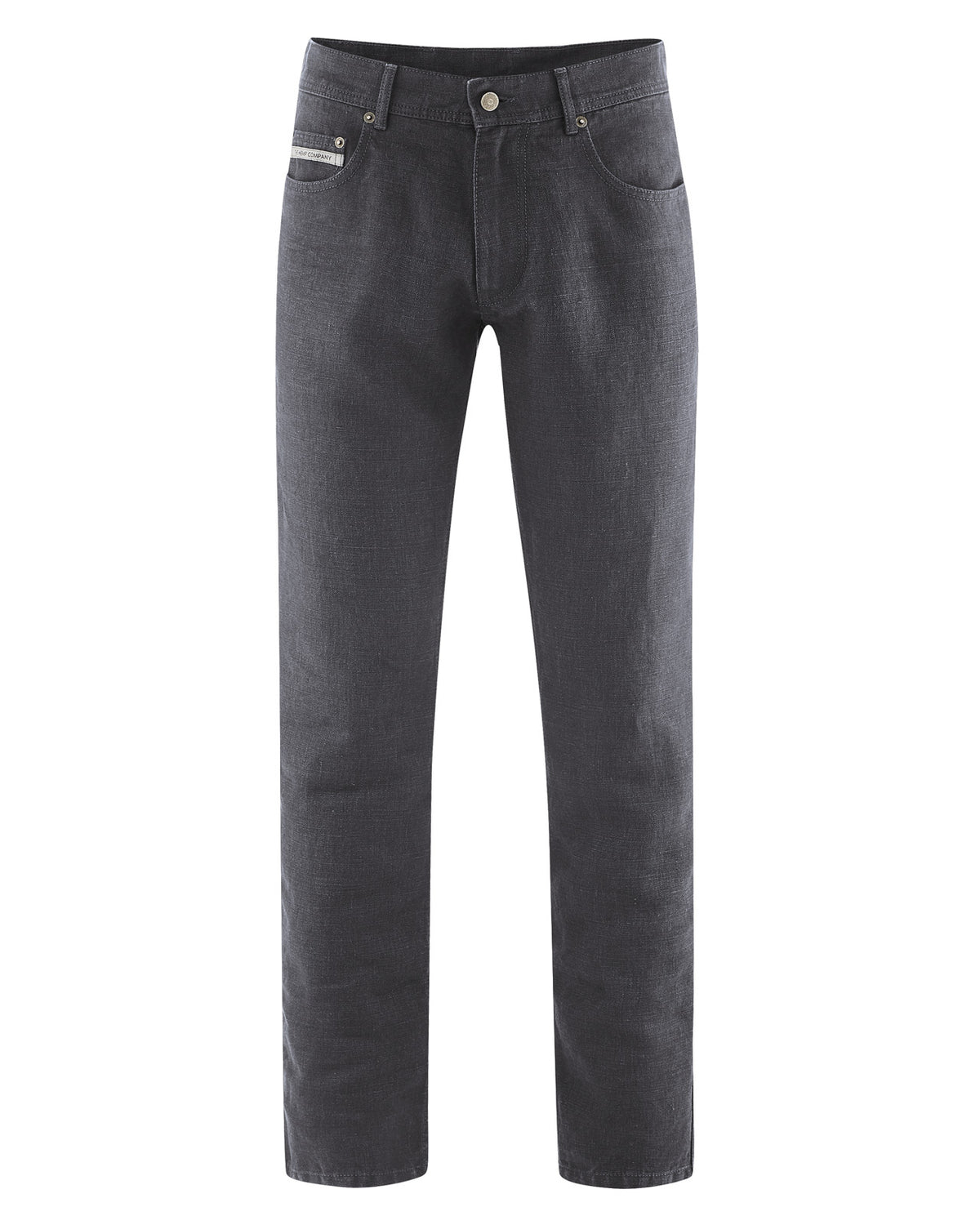 100% kanapių džinsai (unisex) – Antracito