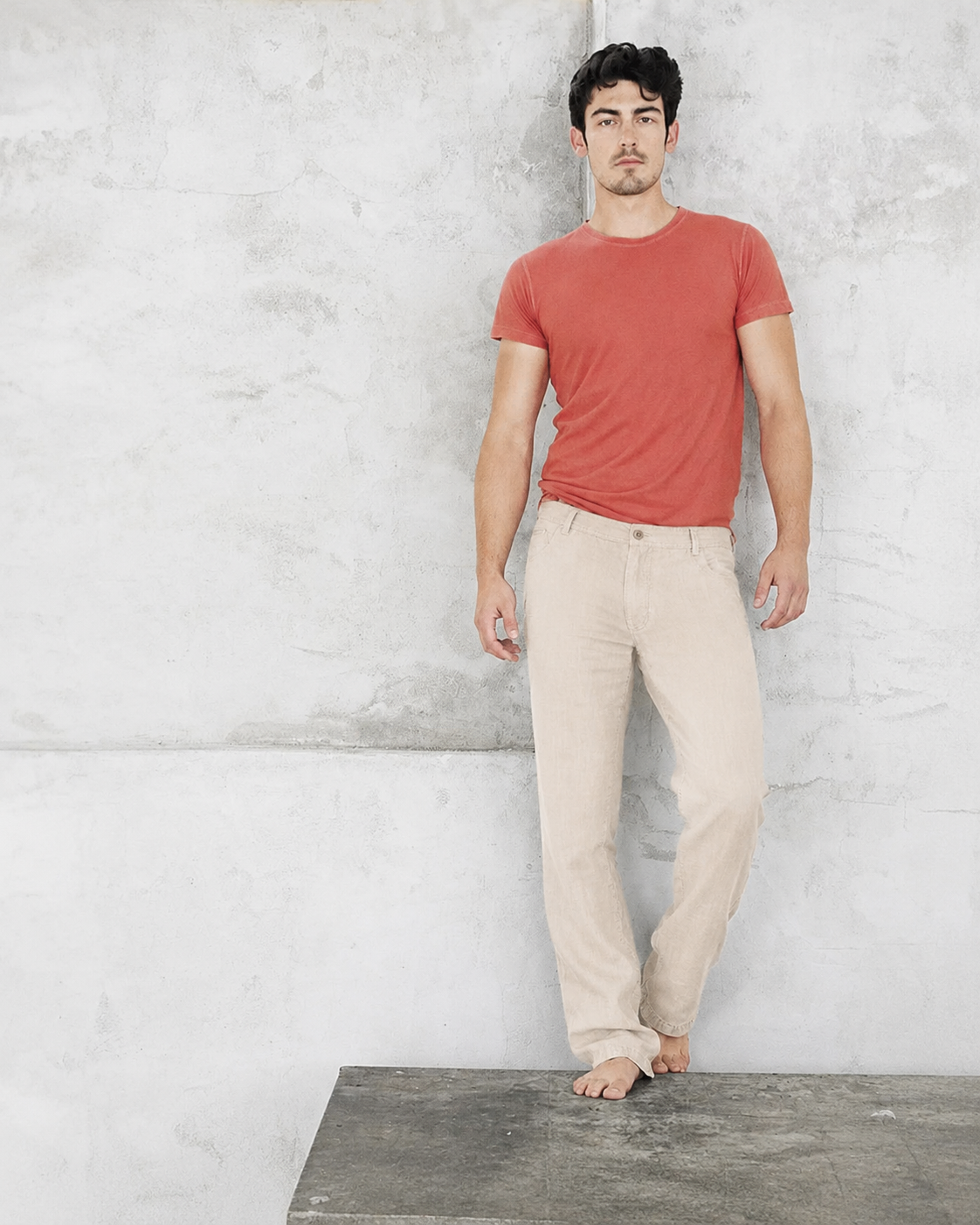 Klasikinės 100% kanapių kelnės (unisex) – Paplūdimio smėlio