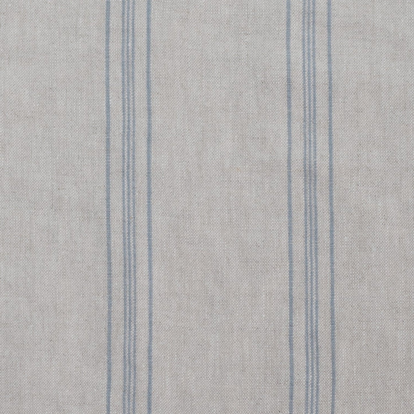 Grey Blue Wide Stripe Rustic Fabric 280g/sq.m — naturalusdrabuziai.lt