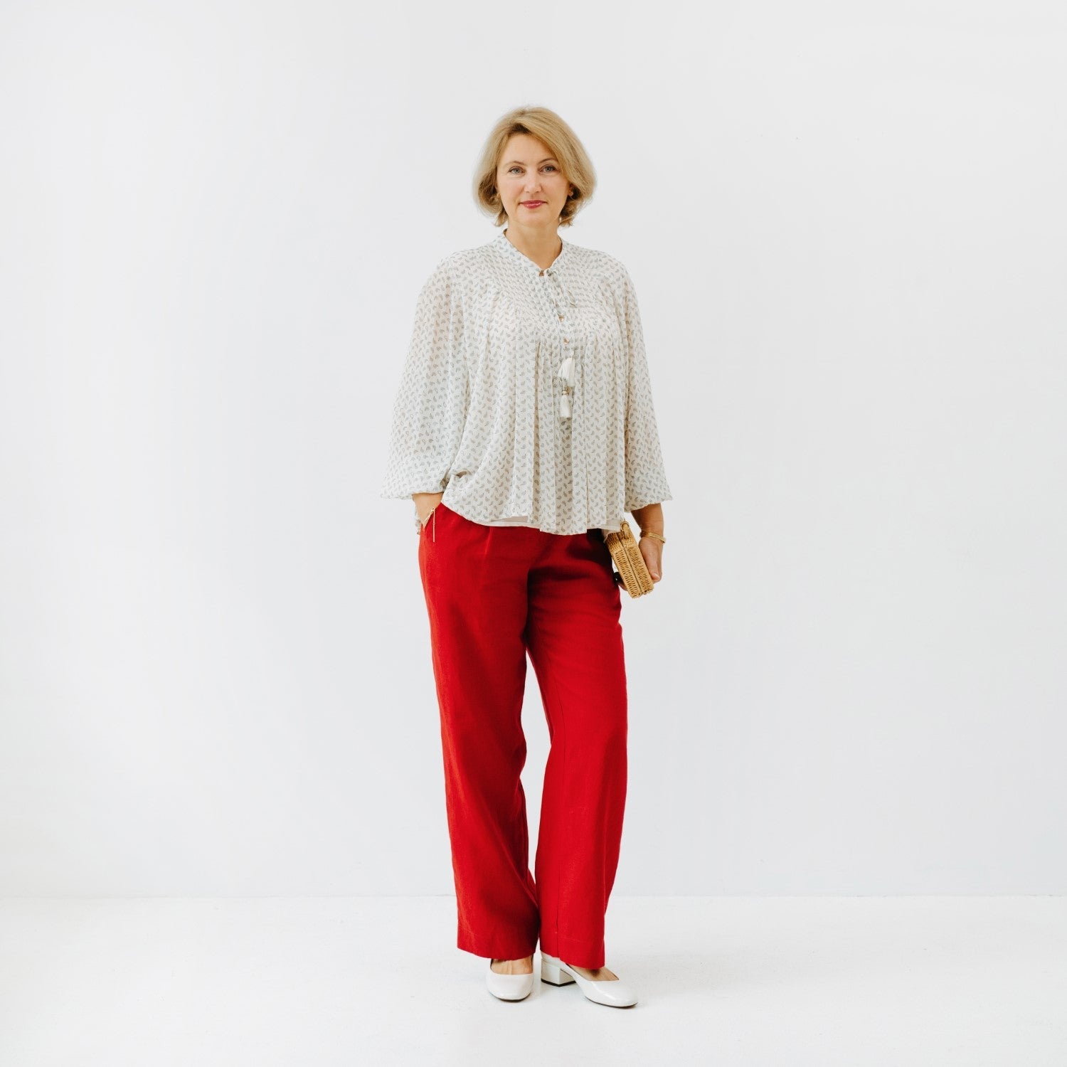 Lava Falls Linen Willow Trousers