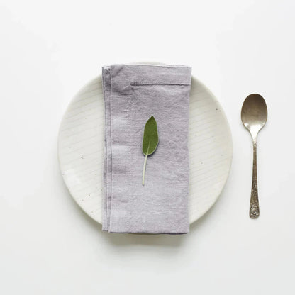Light Grey lino servetėlių rinkinys 2 vnt. — naturalusdrabuziai.lt