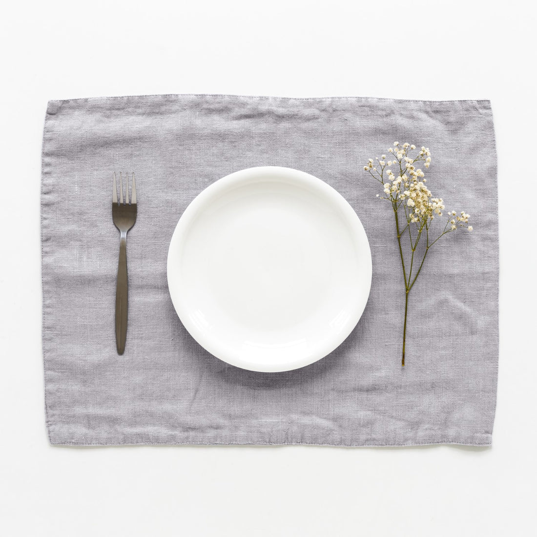 Light Grey lino staltiesėlė — naturalusdrabuziai.lt