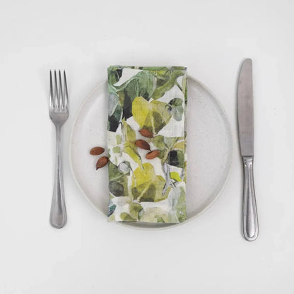 LIMITED EDITION Lotus lino servetėlių rinkinys 2 vnt. — naturalusdrabuziai.lt