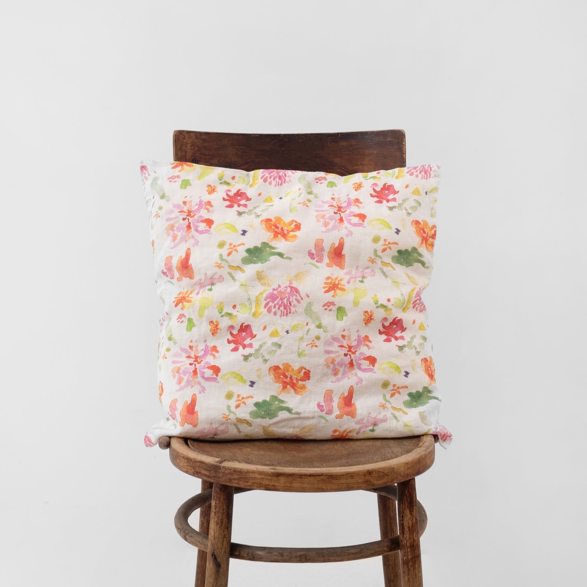 LIMITED EDITION Wildflower Flow lino pagalvėlės užvalkalas — naturalusdrabuziai.lt