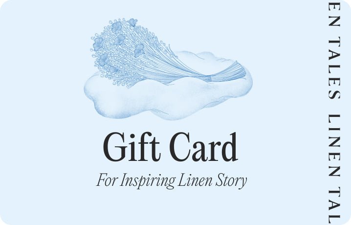 lino Tales Gift Card — naturalusdrabuziai.lt