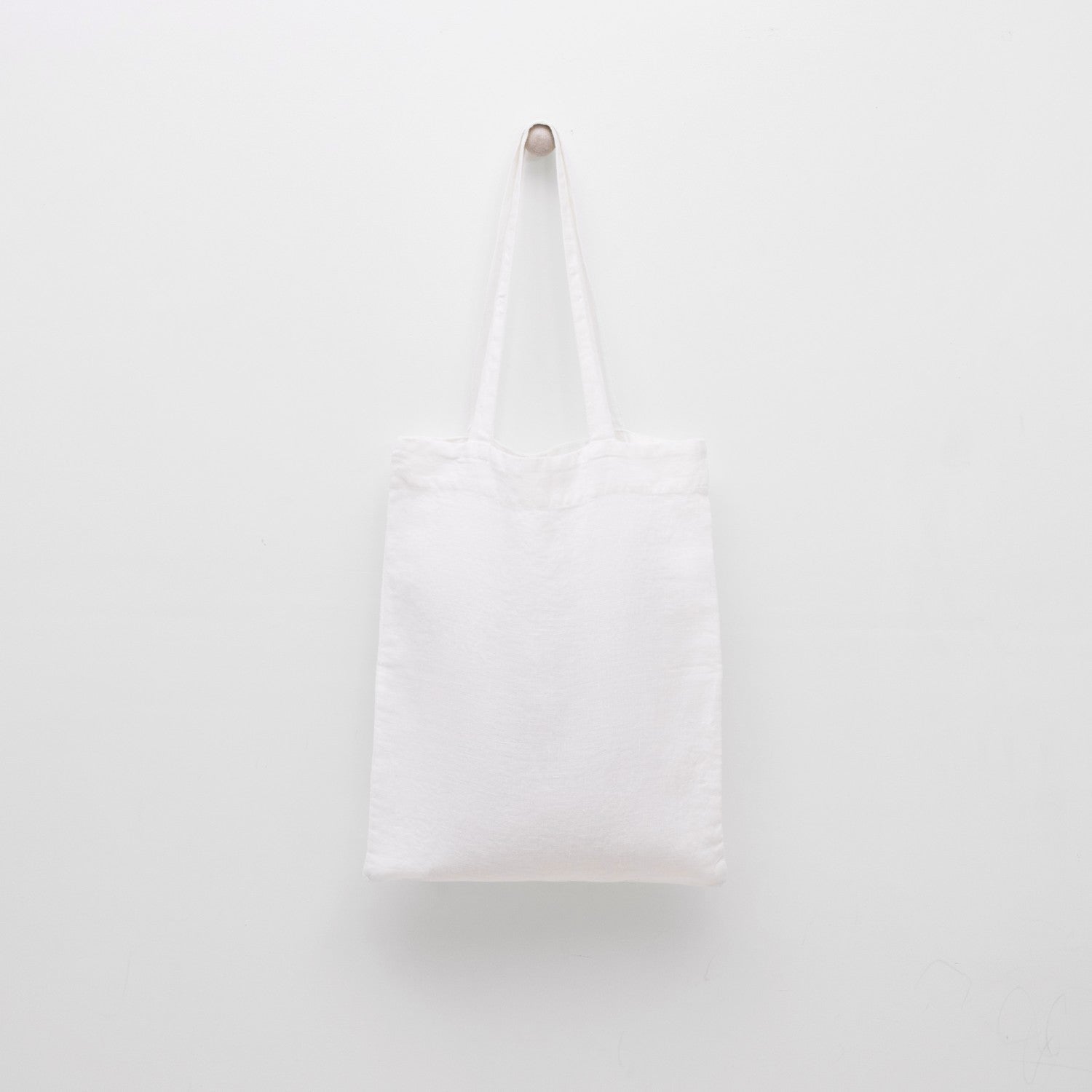 lino Tales Off-White lino pirkinių krepšys — naturalusdrabuziai.lt