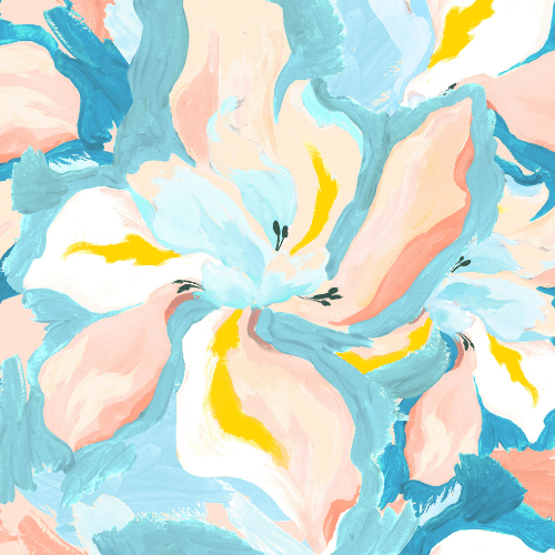 lino Tales Pastel Iris lino Garcon prijuostė — naturalusdrabuziai.lt