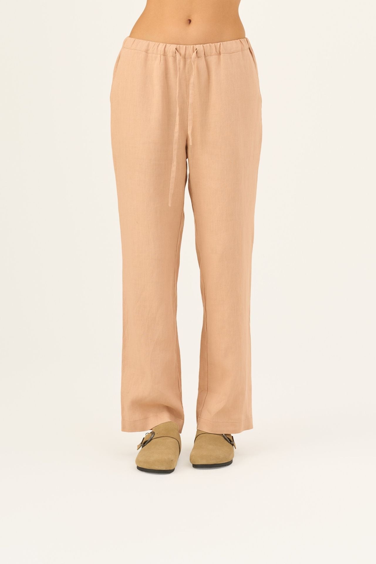 Maple Sugar lino Primrose Loungewear rinkinys — naturalusdrabuziai.lt
