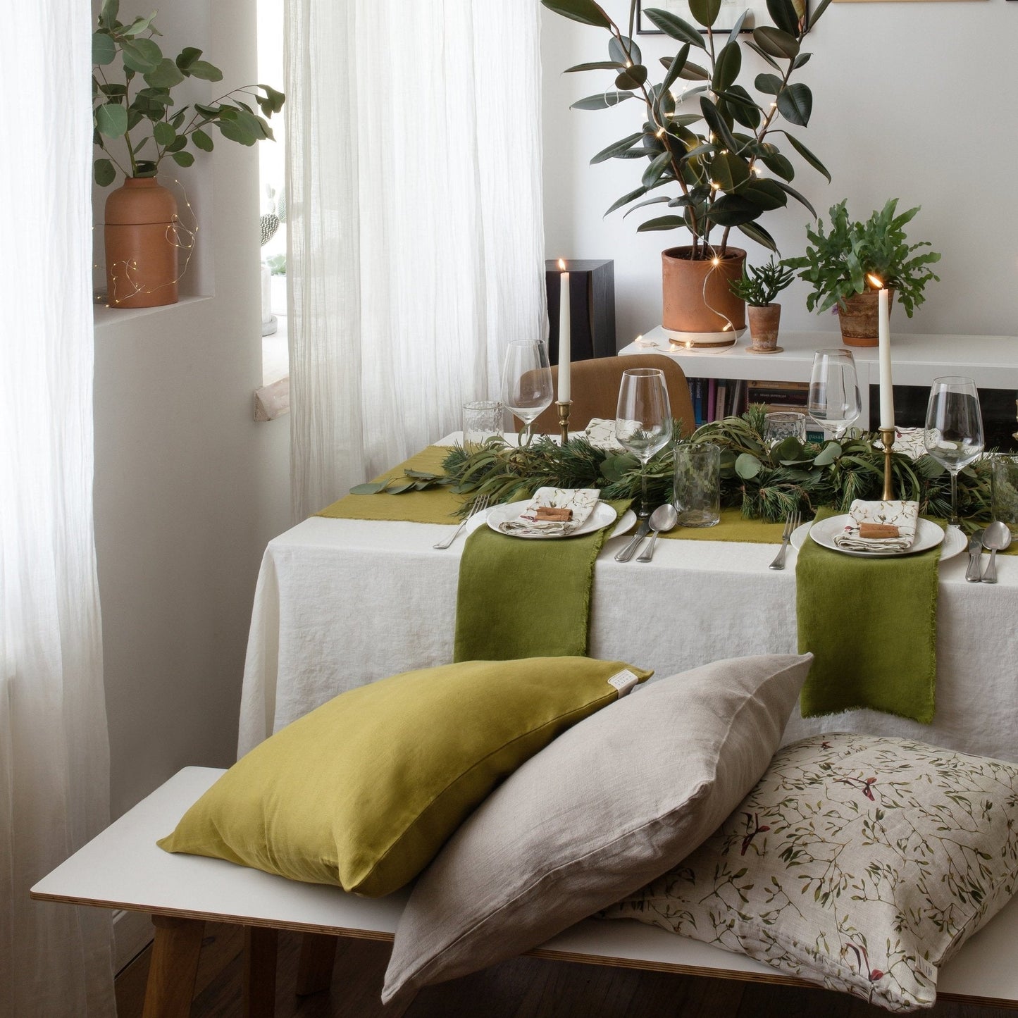 Natural lino pagalvėlės užvalkalas — naturalusdrabuziai.lt