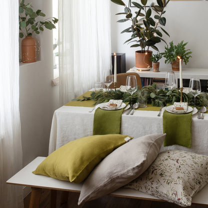 Natural lino pagalvėlės užvalkalas — naturalusdrabuziai.lt