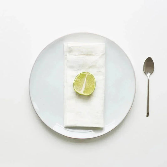 Off-White lino servetėlių rinkinys 2 vnt. — naturalusdrabuziai.lt